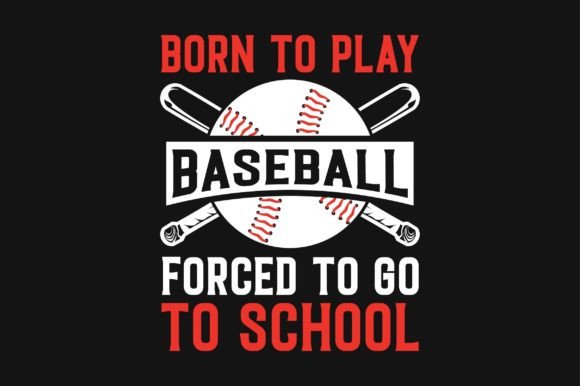 Baseball Typography SVG Vector T-shirt Review