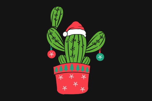 Cactus Christmas SVG Sublimation T-shirt Review