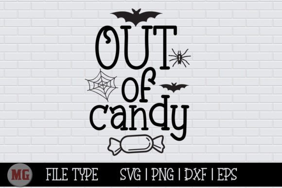 Out of Candy - Halloween SVG Review