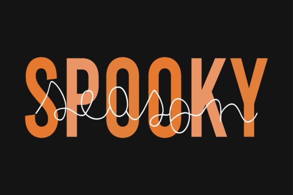 Spooky Season Halloween SVG Typography Review