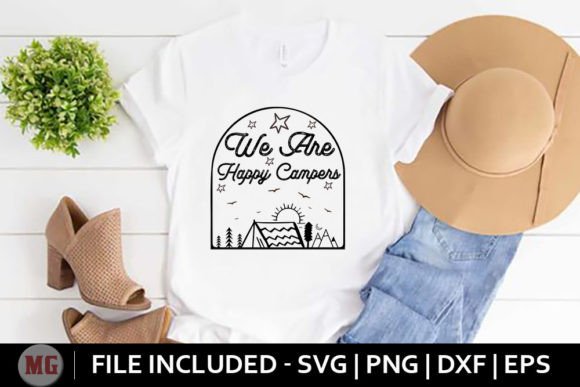 We Are Happy Camper - Camping Svg Review